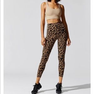 LNA Leopard Leggings XS
